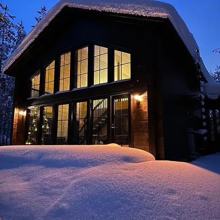 Snow&pine Log Levi With Sauna & Hot Tub * Kittilä